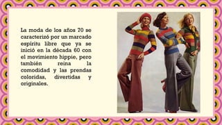 La moda de los 70s | PDF