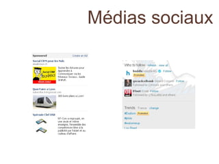 Médias sociaux 