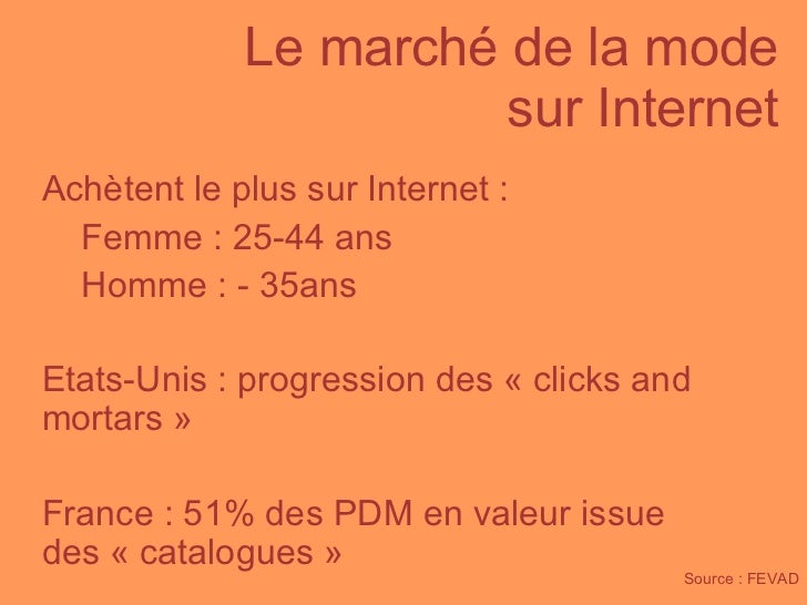 La mode et le e-commerce slideshare