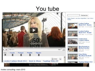 You tube Insites consulting- mars 2010 