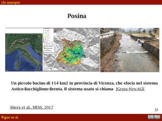 !35
H023 "Balancing the Water Budget: A Physical Basis for Quantifying Water Fluxes
Using Data and Models" 
at the 2017 Fall Meeting of the American Geophysical Union.  We are excited to explore the emerging challenges of balancing the water budget through a fusion of
mechanistic and statistical approaches to hydrology.
Session Description:
Mass balance is the governing principle in the characterization of hydrologic processes. The water budget, ΔStorage = Input – Output, is a “ﬁrst principles lens” that can
be used to guide exploration, observations, and process representation of hydrologic ﬂuxes. Furthermore, it constitutes the framework in which we integrate and
evaluate hydrologic models at multiple spatio-temporal scales (from single events to multi-decadal cycles, and from watersheds to continents). Given its fundamental
importance, an important question is to what degree and with how much conﬁdence can the water budget be balanced. This session solicits studies exploring this
question at multiple spatial and temporal scales using both data-driven and model-based approaches. We especially welcome efforts to incorporate a broad
understanding of conservation of mass into the evaluation or integration of hydrologic models. Improved system-wide understanding is paramount as the globalization of
water and trade of “virtual” water stocks become the status quo.
Conﬁrmed Invited Speakers
Jim Kirchner, ETH Zürich, Zurich, Switzerland
Richard Hooper, Tufts University, Medford, MA
Best regards,
William Farmer
Jessica Driscoll
Christopher Tennant
Dino Bellugi
Rigon et al.
E’ argomento di ricerca
 
