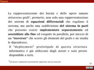 !51
Tutto questo ancora non esiste, riunito in un unico sistema.
ma è quello su cui stiamo lavorando
Composite Pattern - A very ﬁrst idea
COMPONENT
. . .
Leaf
Local Node
Ghost Node
Node
Abstra
ctclass
TRAVERSER
37 / 68
Risposte
 