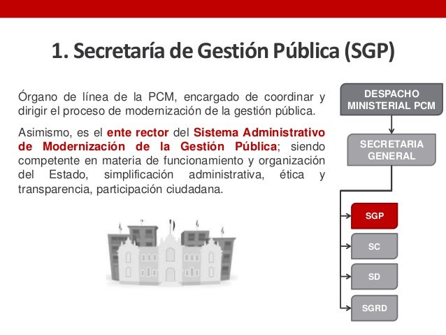 La modernización de la gestión pública: Pilares de la política nacion…