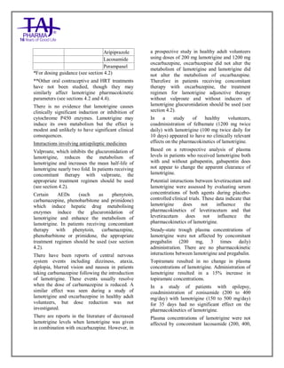 gabapentin abilify interactions