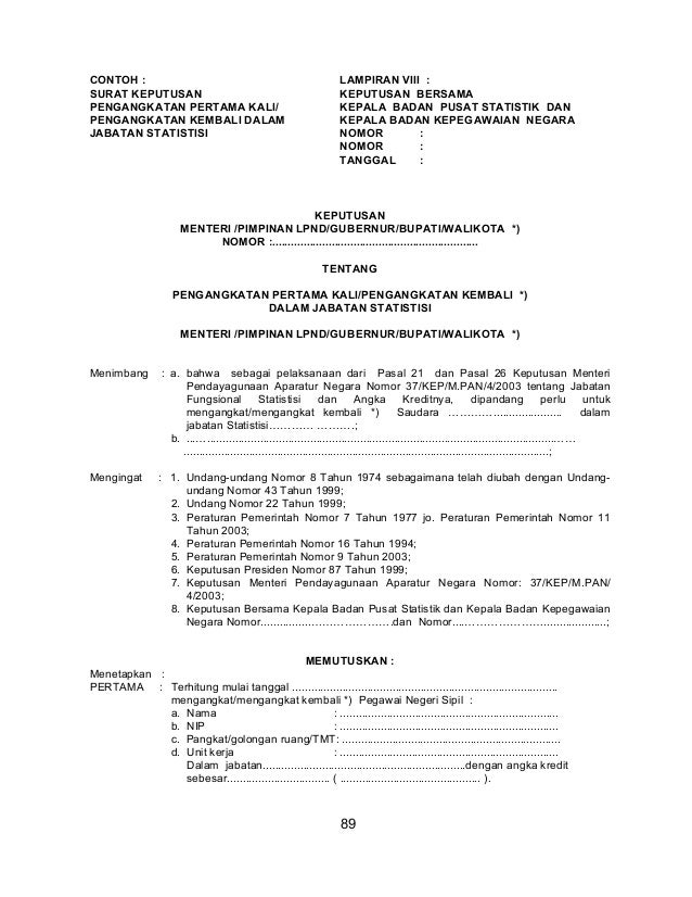 Contoh Surat Blacklist Nama - mmaudit