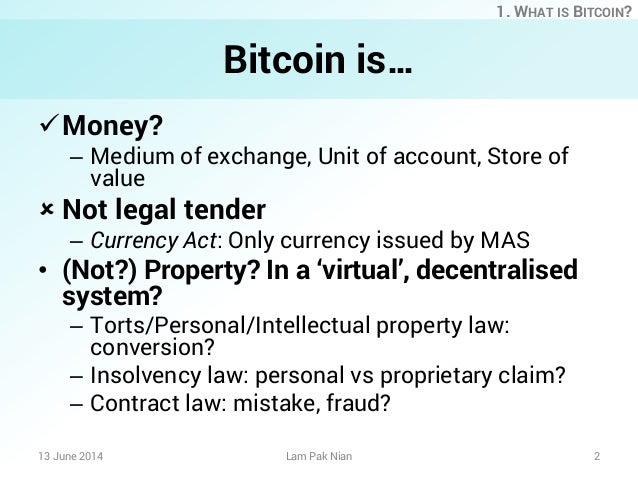 bitcoin legal in singapore