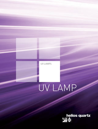Lamparas ultravioleta germicida helios quartz uv lamps eng PDF