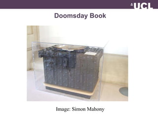 Doomsday Book 
Image: Simon Mahony 
 