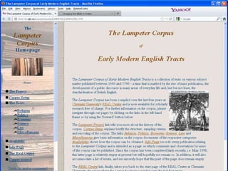 Lampeter sliseshare