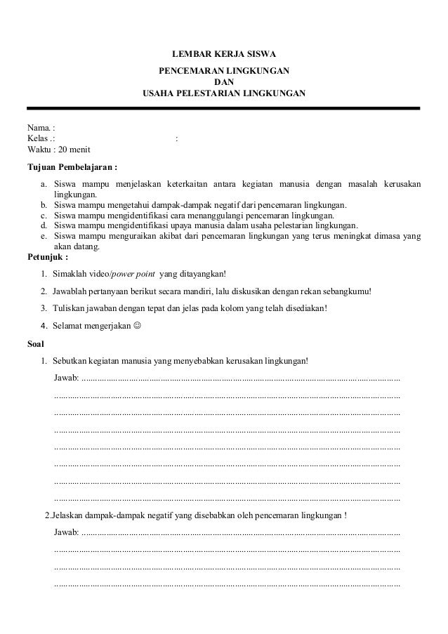 Cara Membuat Lembar Kerja Siswa Ppt Rumus Soal | Porn Sex Picture