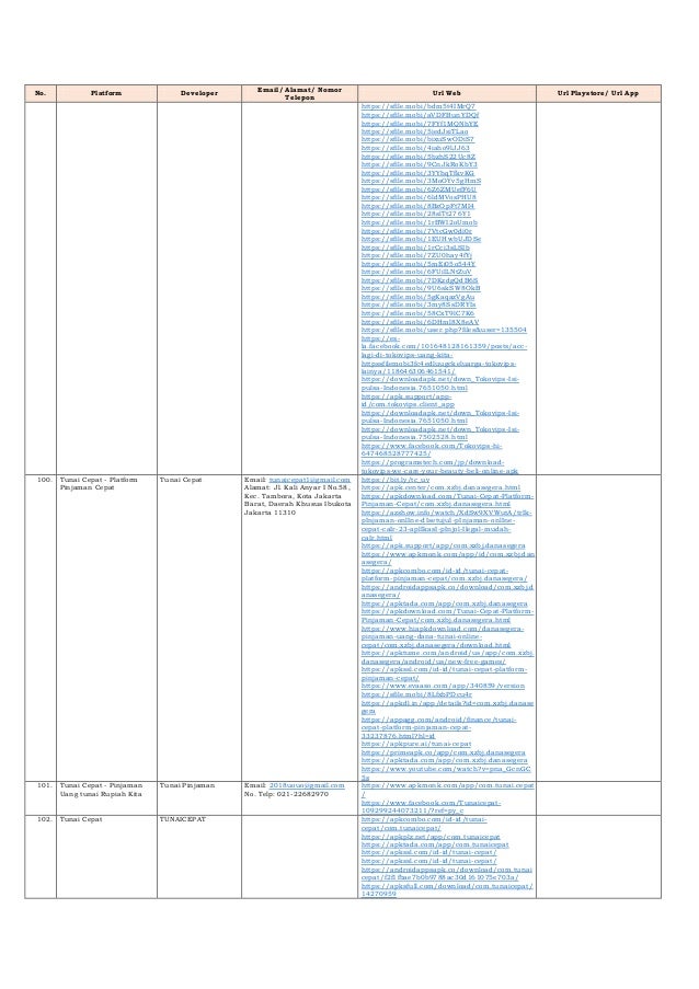 Pinjol Ilegal September