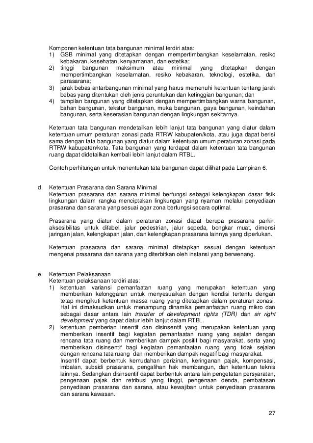 Pedoman Penyusunan Rencana Detail Tata Ruang dan Peraturan Pedoman Penyusunan Rencana Detail Tata Ruang dan Peraturan