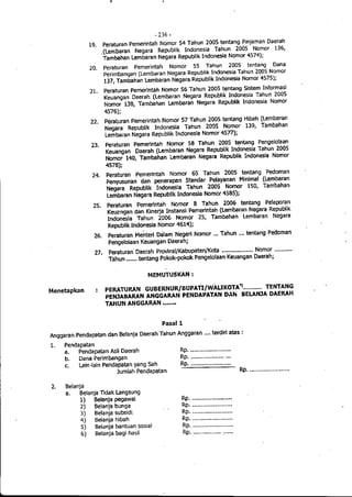 Lampiran permendagri nomor 13 tahun 2006 b