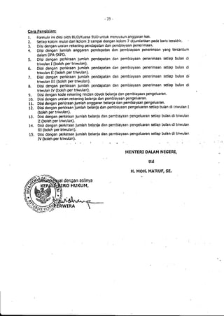 Lampiran permendagri nomor 13 tahun 2006 b