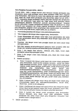 Lampiran permendagri nomor 13 tahun 2006 c