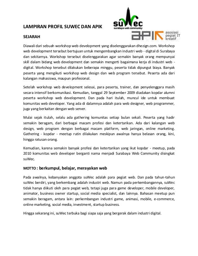 Lampiran Proposal Cakrawala