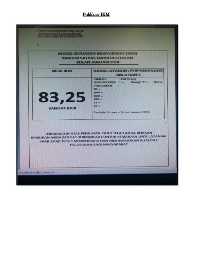 Lampiran Satpas Jaksel Lampiran Satpas Jaksel