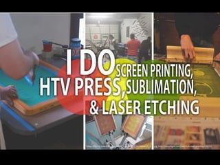 h1ps://farm5.sta=cﬂickr.com/4044/4341542557_6a70d0ae25_o_d.jpg,	
  h1p://compﬁght.com/search/screen-­‐prin=ng/1-­‐0-­‐1-­‐1	
  
 