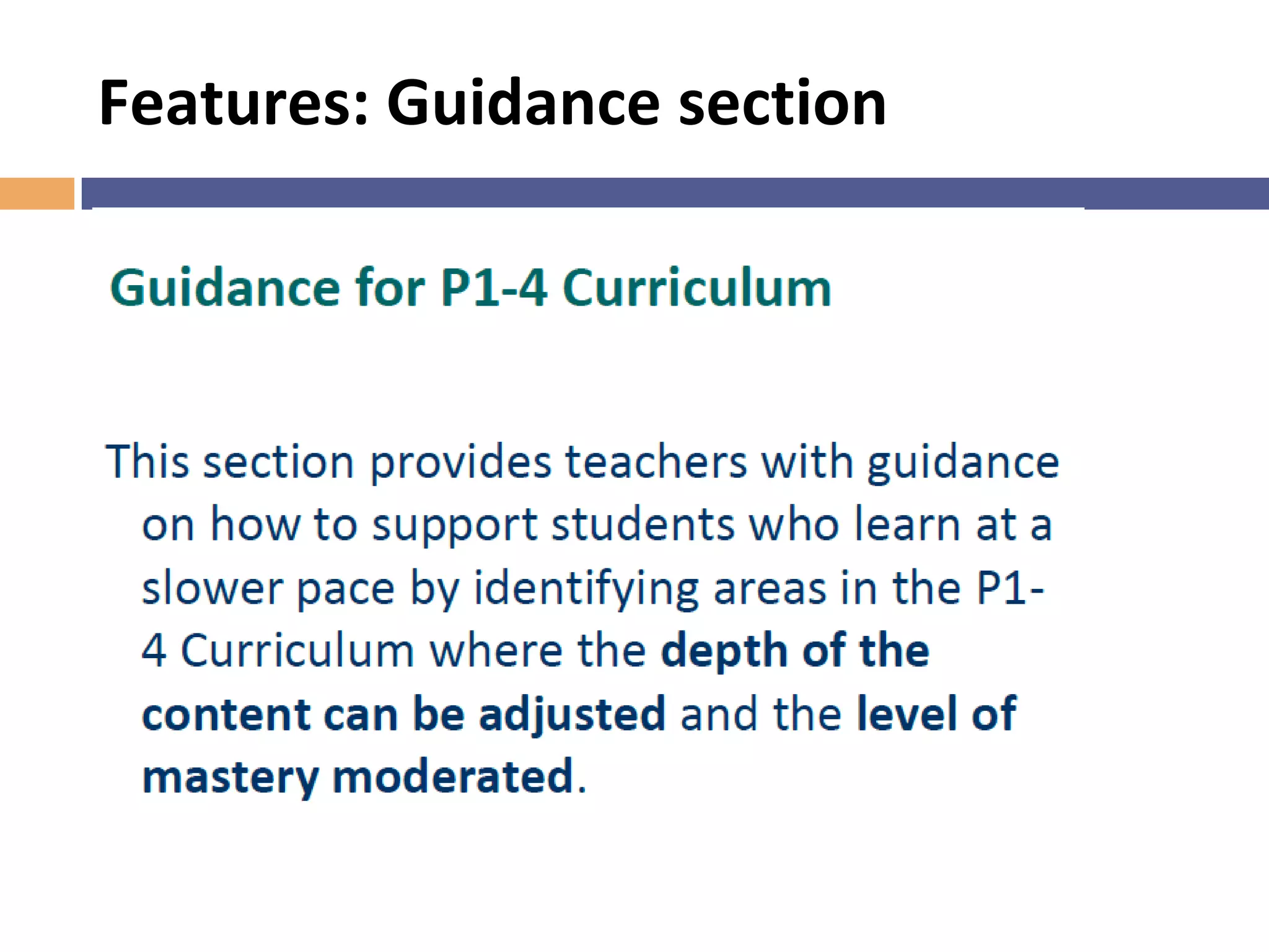 Implications on Assessment
 