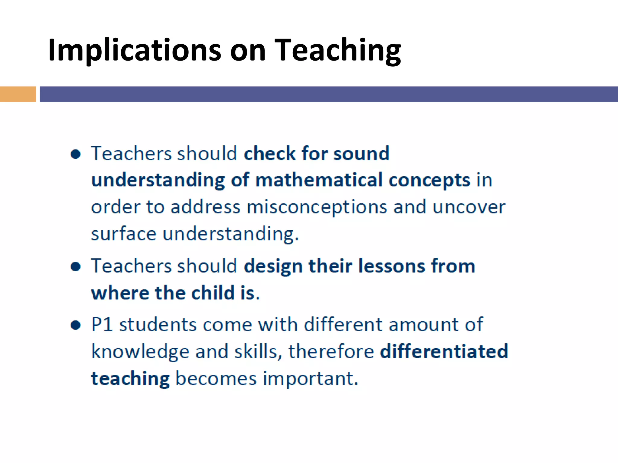 Implications on Processes
 