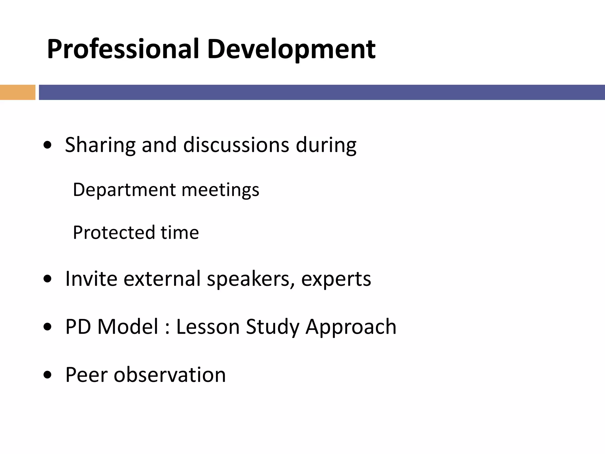 Resources include
• Textbooks
• Teaching and Learning Guides (from CPDD)
• Teaching aids
– e.g. concrete manipulatives, posters, software, geometrical instruments
• Reference Books
• Publications and journals
 