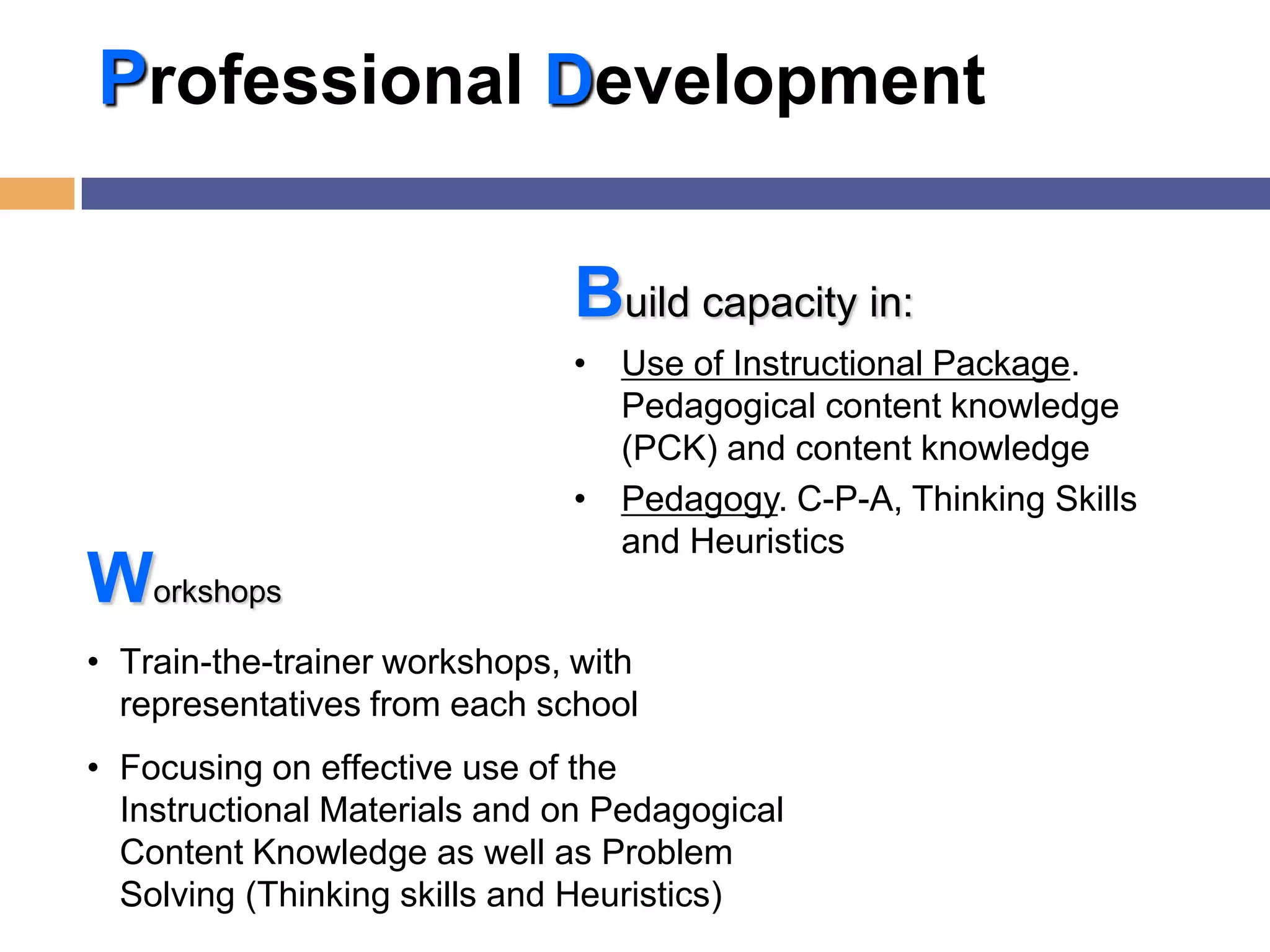 Professional Development on Assessment Literacy
 