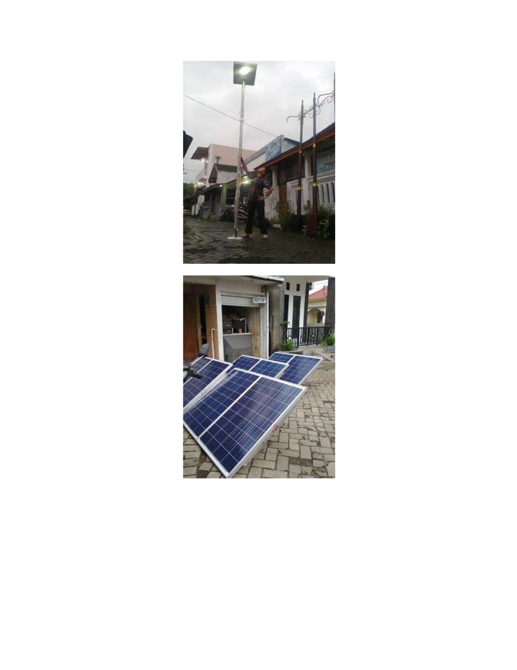 Lampu Jalan Solar Cell (PJU Tenaga Matahari/Solar Cell), 0822-4558-27â¦