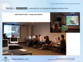 Personalised Audiences, Immersive Services - Gary Hayes