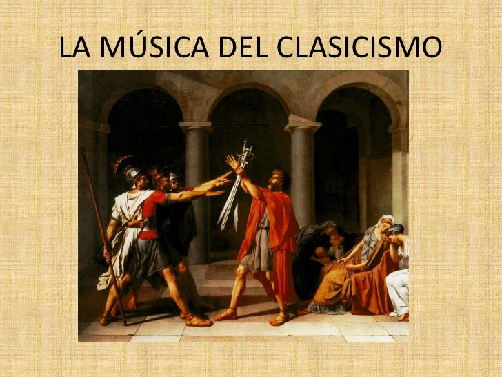 La música del clasicismo