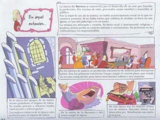 LA MÚSICA EN EL BARROCO
 