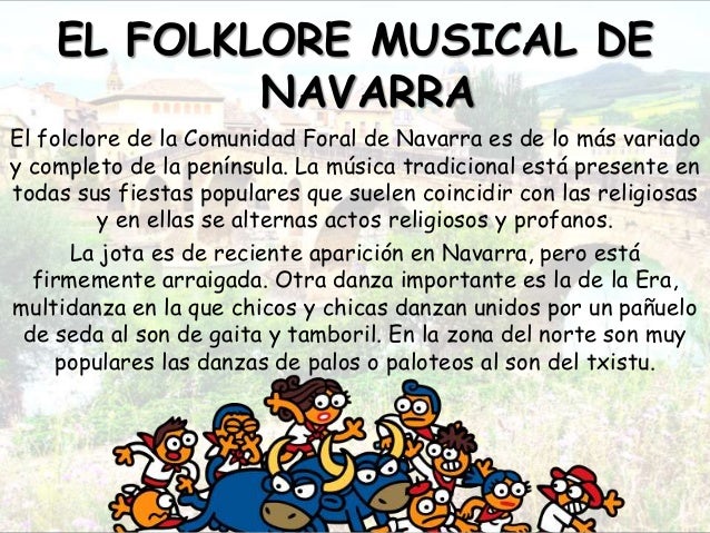 Resultado de imagen de canciones tipicas en navarra folklores