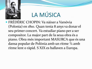 Simfonies, concerts i obres de brillantor.