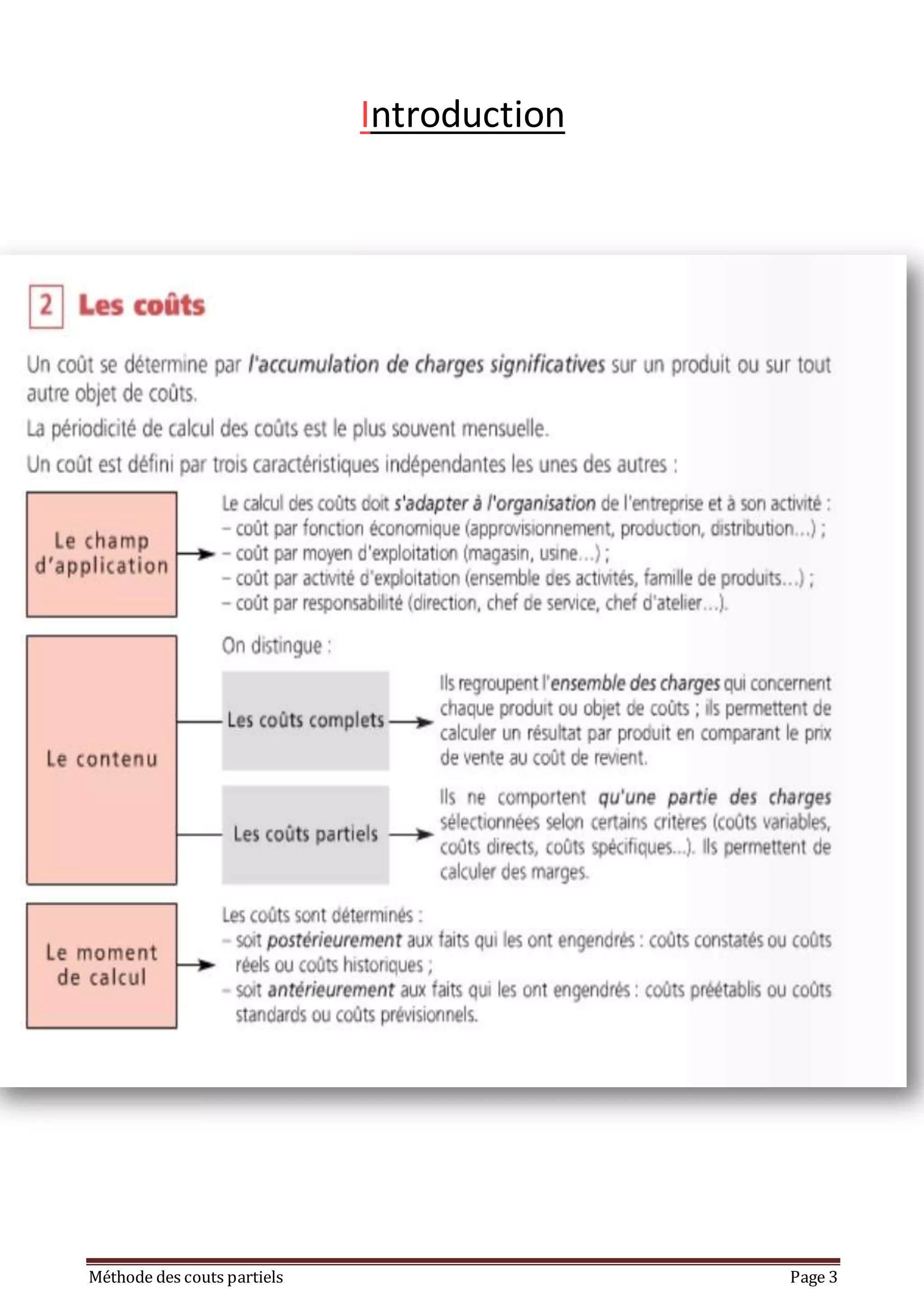 Méthode Des Coûts Complets Exercices Corrigés Pdf La méthode des couts partiels mac (controle de gestion par activité)
