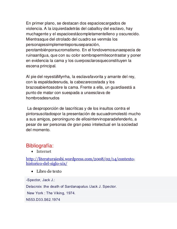 La muerte de sardanapalo por delacroix