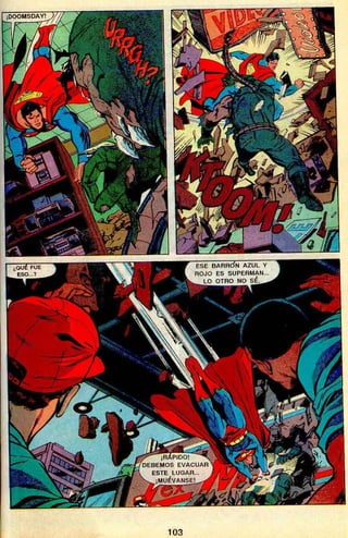 La muerte de Superman