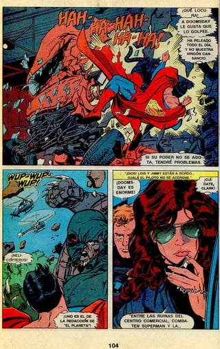 La muerte de Superman