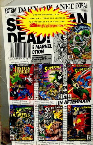 La muerte de Superman