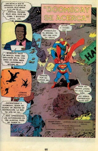 La muerte de Superman