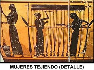 MUJERES TEJIENDO (DETALLE)
 
