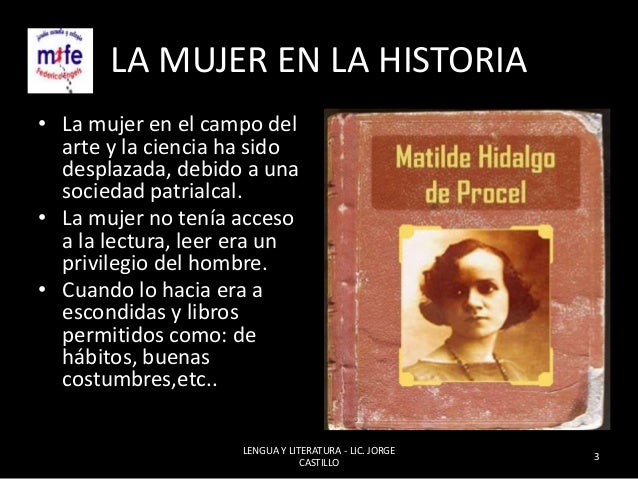 La mujer en la literatura