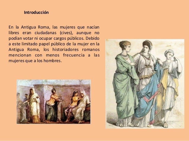 La mujer romana