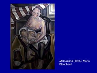 Maternidad  (1925). Maria Blanchard 