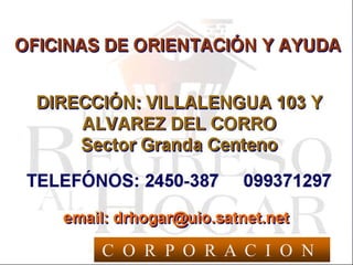 C O R P O R A C I O N
 