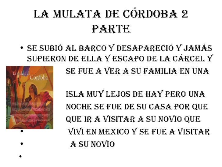 La Mulata de Cordoba