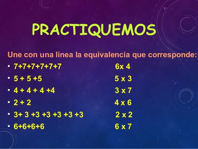 MULTIPLICACIÓN PARA NIÑOS PRIMARIA