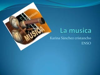 Karina Sánchez cristancho
ENSO
 