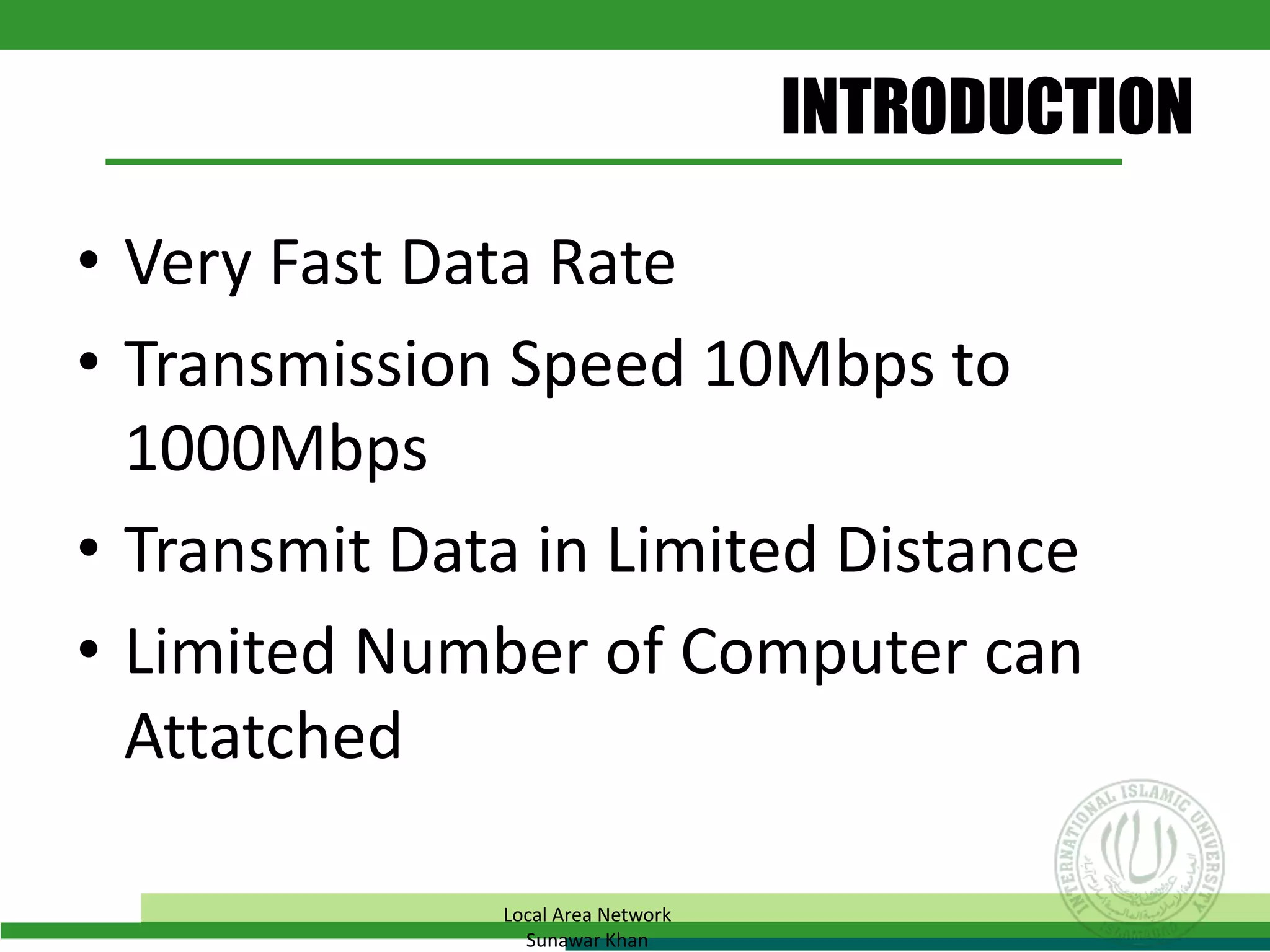 Lan and Its Components | PPTX
