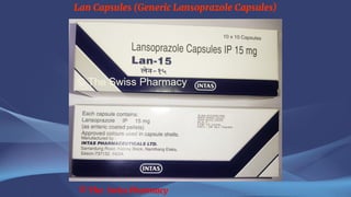Lan Capsules (Generic Lansoprazole Capsules)
© The Swiss Pharmacy
 