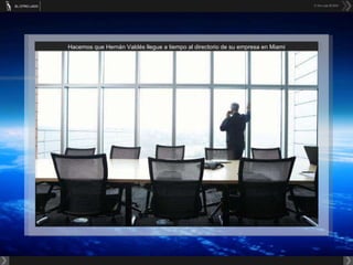 Hacemos que Hernán Valdés llegue a tiempo al directorio de su empresa en Miami 