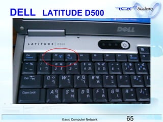 65Basic Computer Network
DELL LATITUDE D500
 